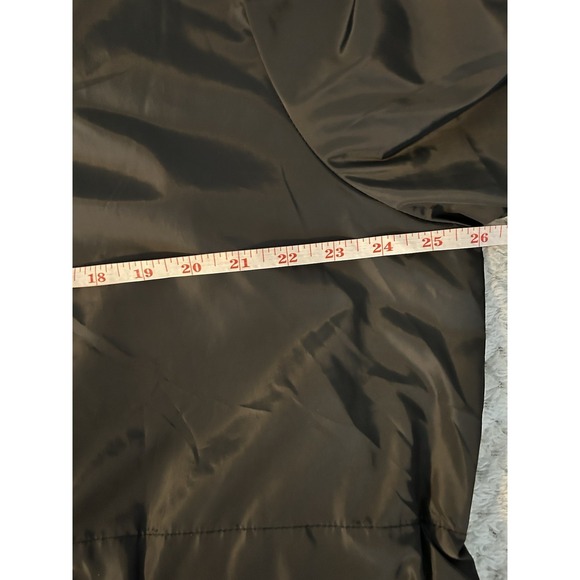 ELESOL Black Longline Windbreaker Jacket XL Gorpcore Minimalist Utility Parka - Picture 11 of 12